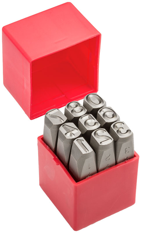8mm Number Stamps